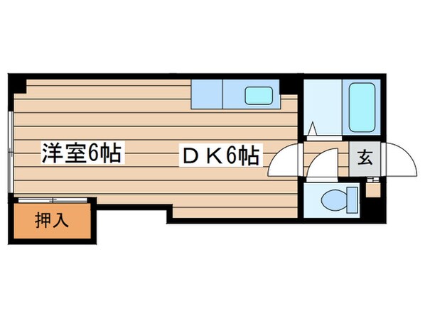 ゆうとビルの物件間取画像